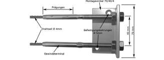 Montagewinkel AI 70/40/5