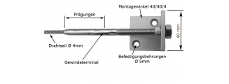 Montagewinkel AI 40/40/5