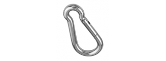 Karabiner Edelstahl